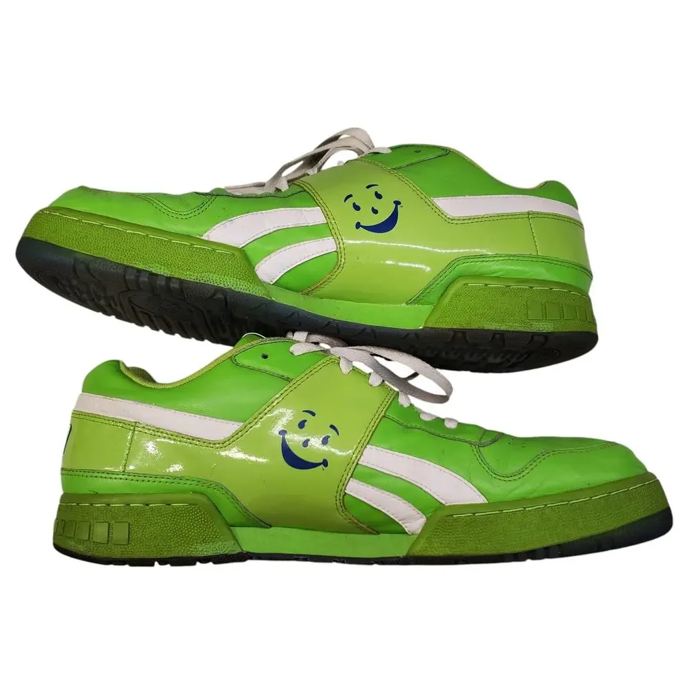Reebok Kool Aid Collab Sneakers Size 13 Mens Lime Green